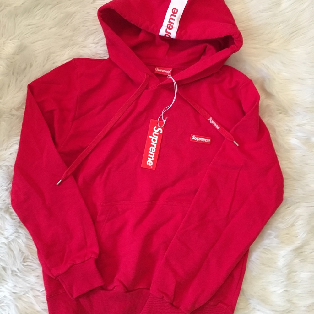 Supreme (Spain) Red Logo Hoodie